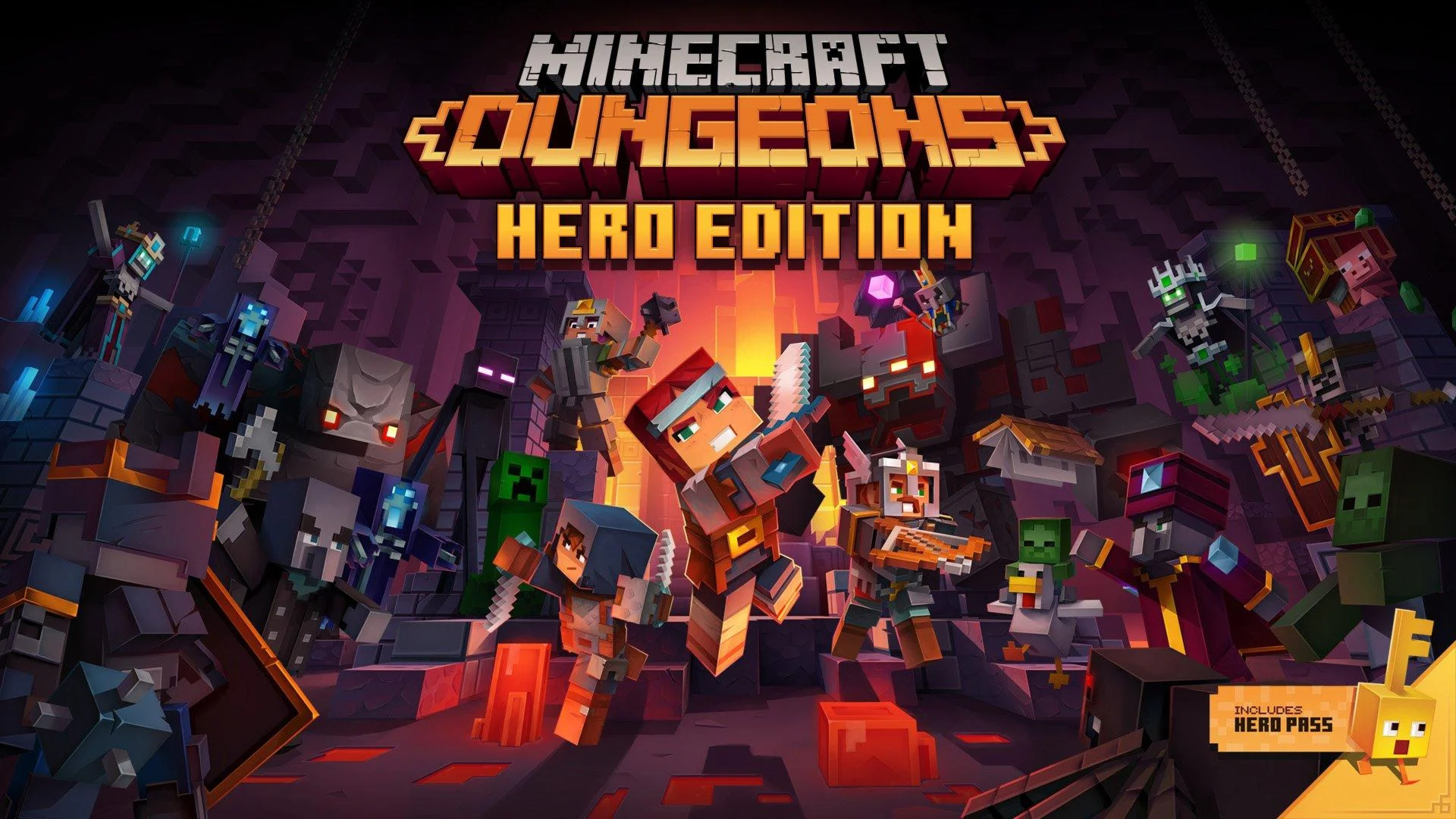 Minecraft Dungeons+ВСЕ DLC+Аккаунт+ОНЛАЙН)