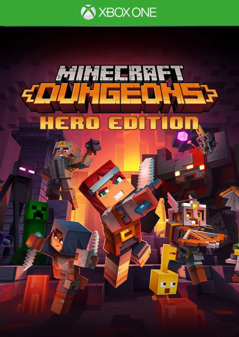 Minecraft dungeons hero edition для Xbox One ️