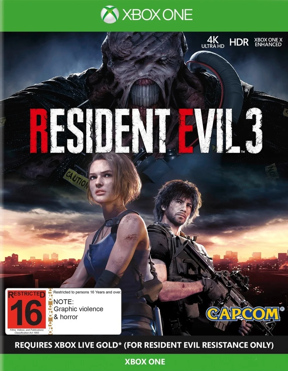 Resident Evil 3 | Xbox One & Series на 4 Месяца