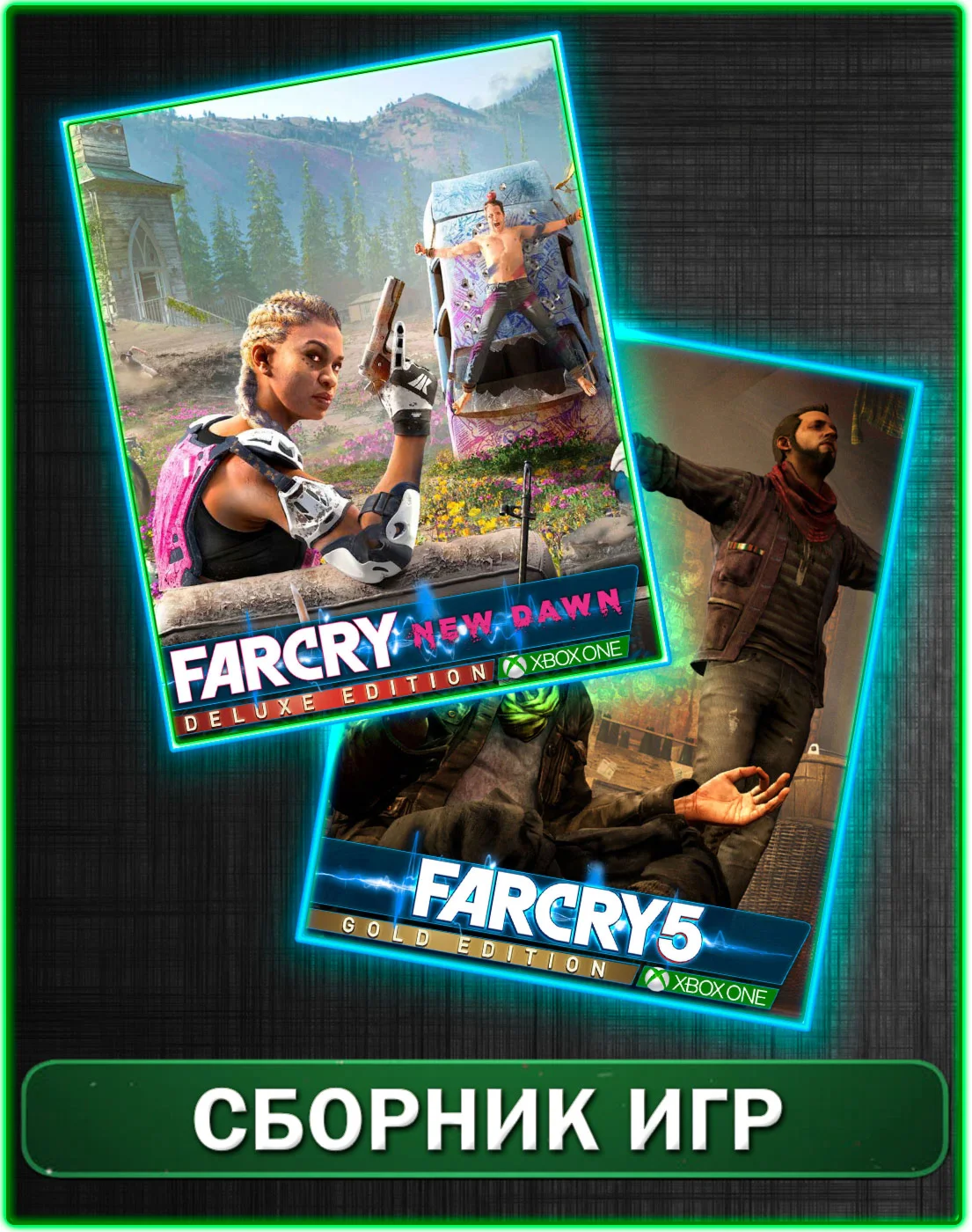 Far Cry 5 Gold Edition,Far Cry New Dawn Deluxe XBOX ONE