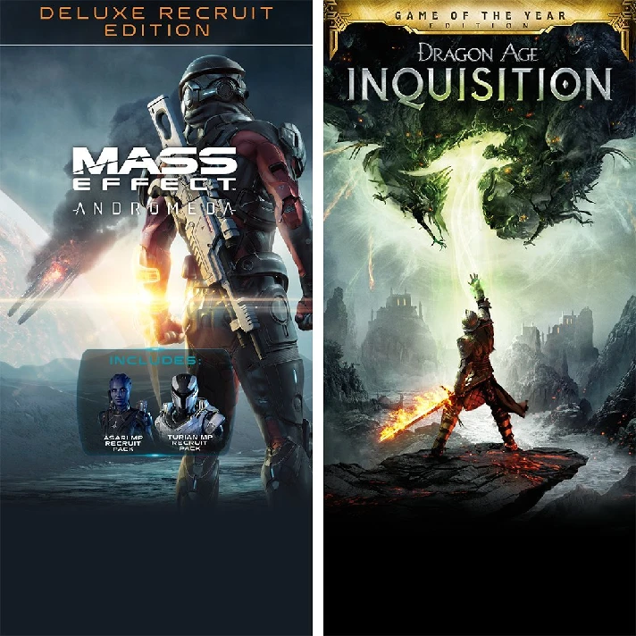 ✅💥Dragon Age Inquisition GOTY + Andromeda DELUXE🔑XBOX