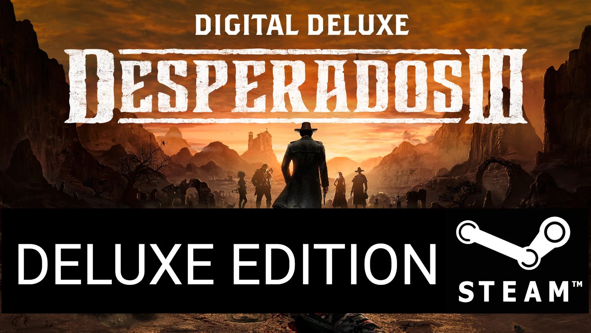 Desperados 3 III DELUXE EDITION - STEAM (Region free)