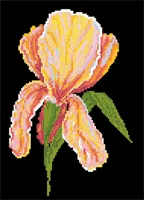 Схема для вышивки в технике punchneedle 