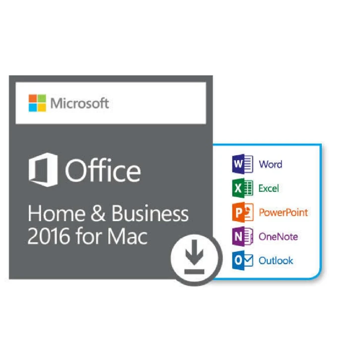 Microsoft Office 2016 Home and Business - For Mac