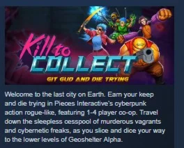 Kill to Collect STEAM KEY РФ+СНГ СТИМ КЛЮЧ ЛИЦЕНЗИЯ