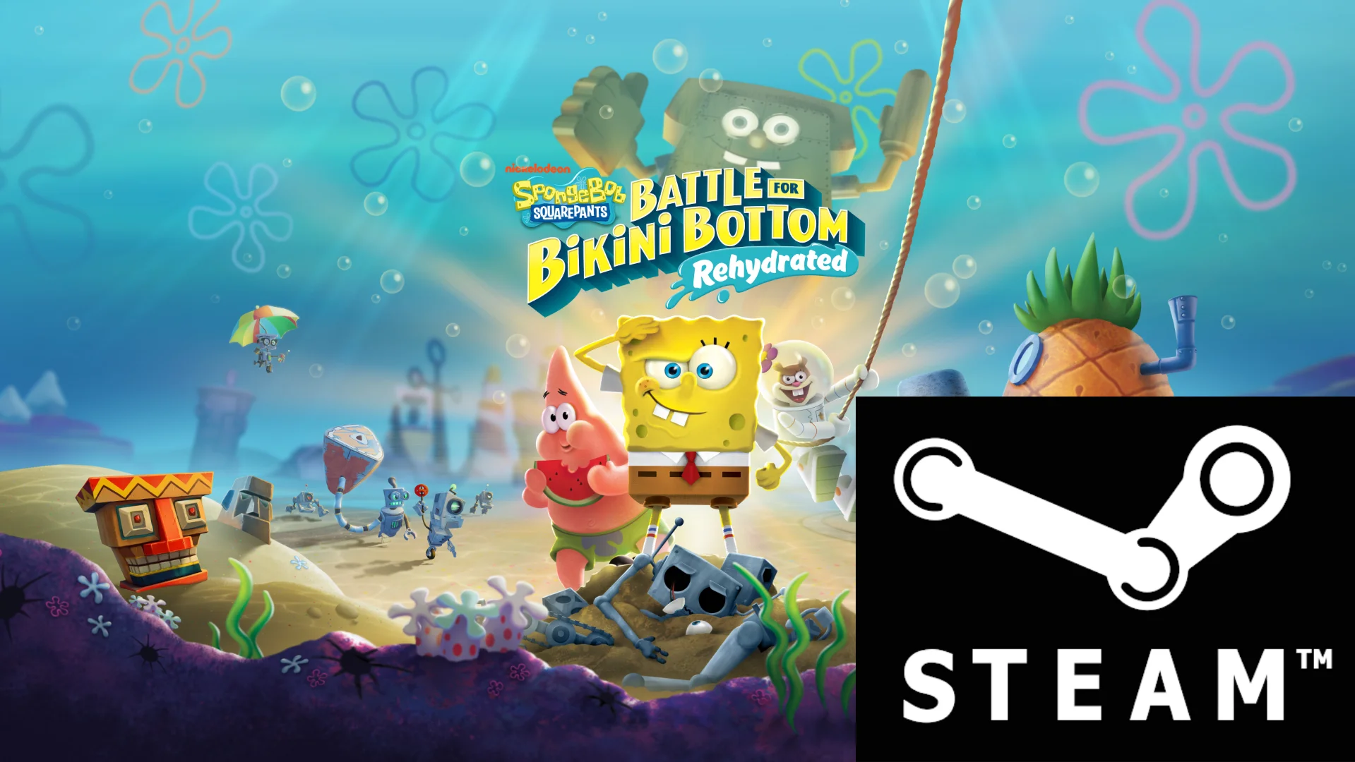 SpongeBob SquarePants STEAM (Region free) Спанч Боб