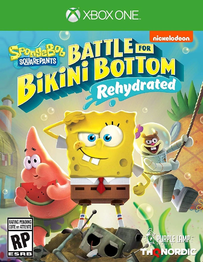 ✅🍍 SpongeBob SquarePants - Rehydrated XBOX ONE Key 🔑