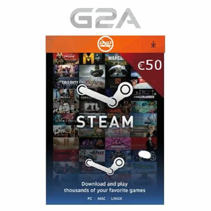 Steam Wallet Gift Card 10€