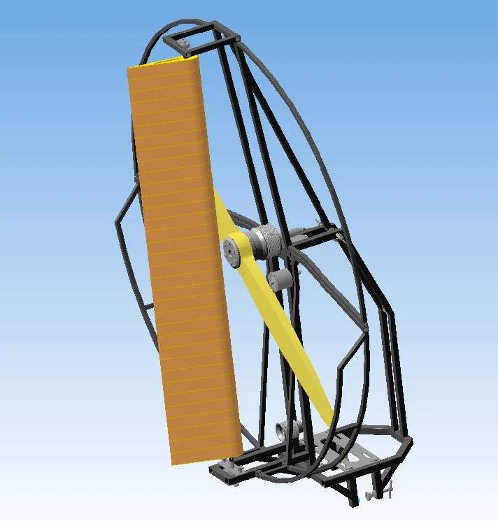 Airliner powerplant - 3D model in KOMPAS-3D