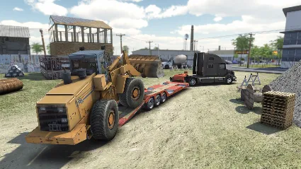 Truck and Logistics Simulator - STEAM (Region free)
