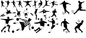 Sports in icons (icons), vector