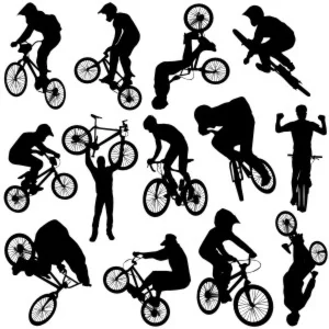 Sports in icons (icons), vector