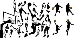 Sports in icons (icons), vector