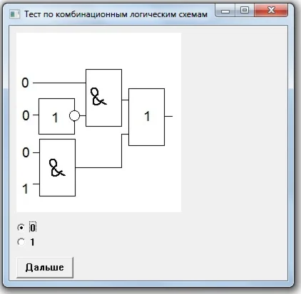 Тест по комбинационным логическим схемам