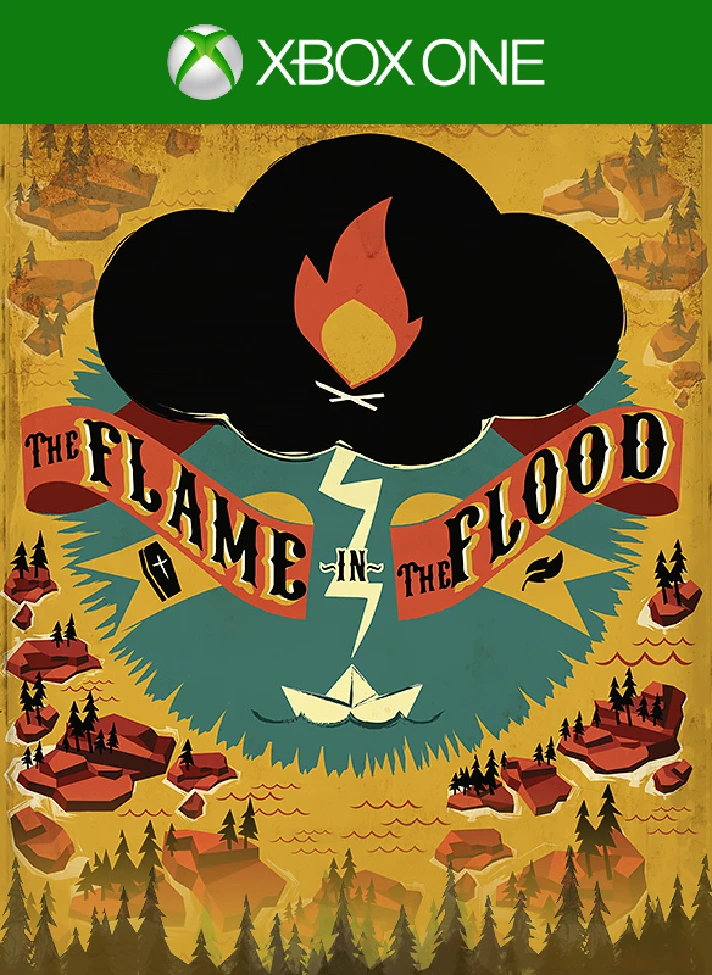 ✅The Flame in the Flood  XBOX ONE SERIES X|S Key🔑 🔥