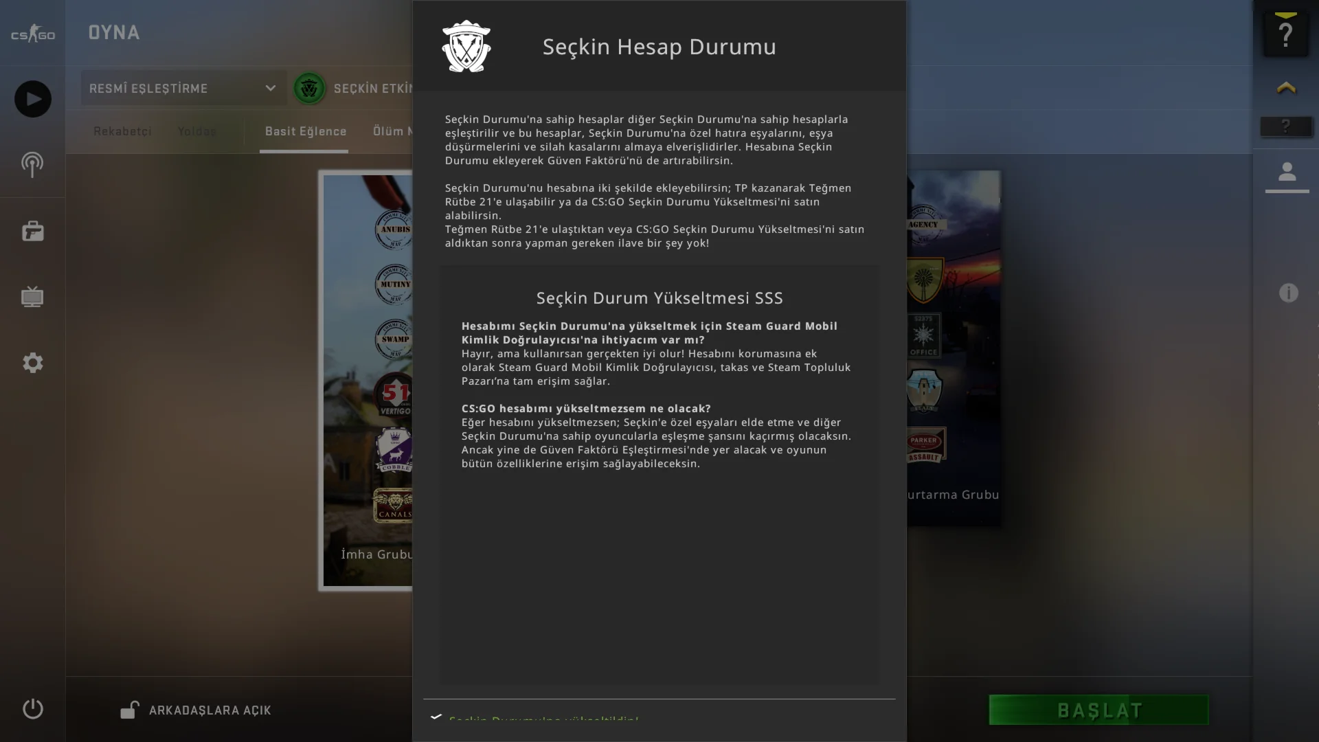 CS:GO Account - Prime Status