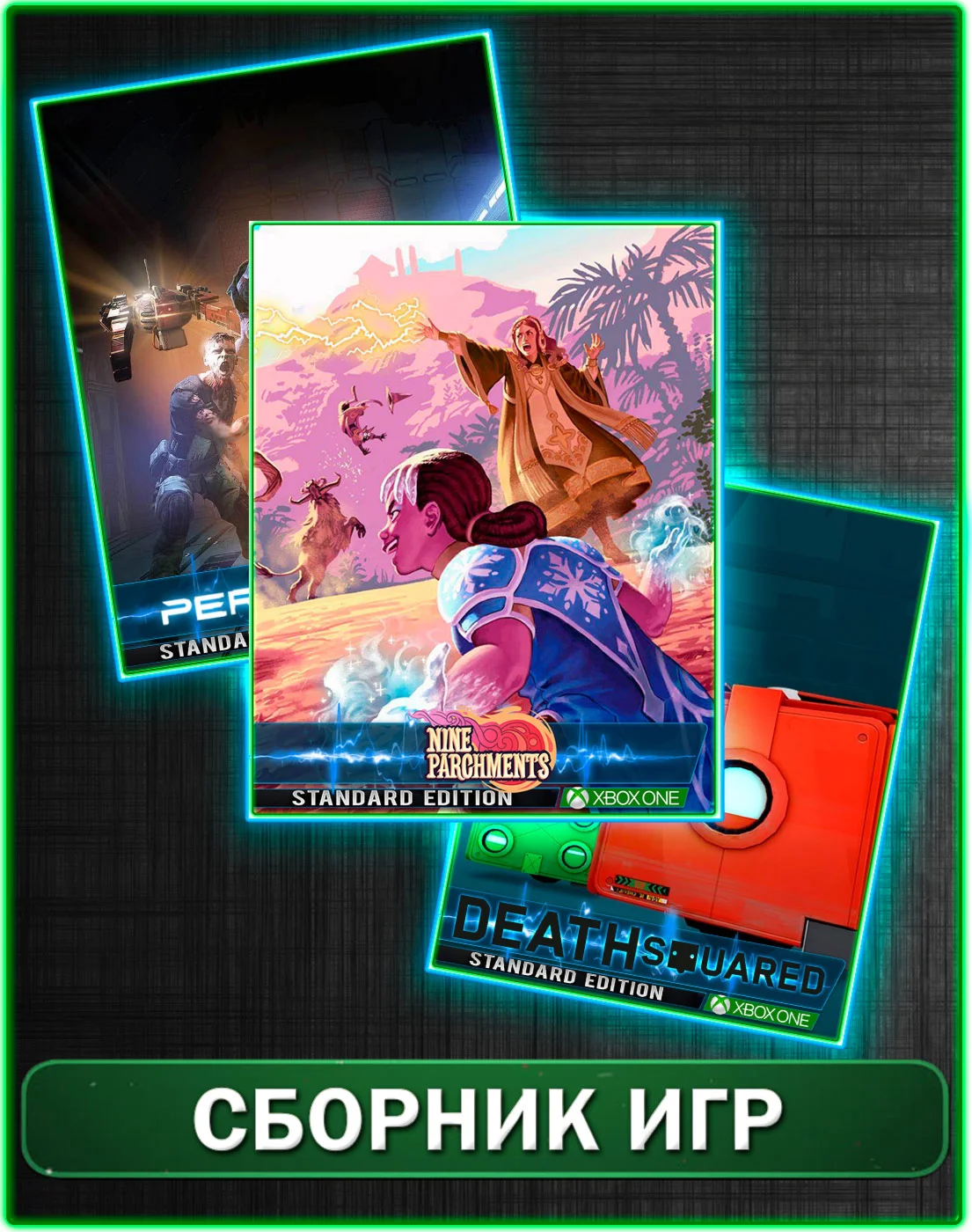 The Persistence,Nine Parchments,Death Squared XBOX ONE