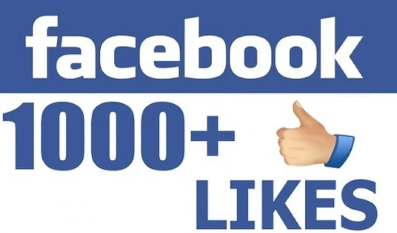  ️ 1000 Лайков на страницу FACEBOOK для Бизнеса [1К]