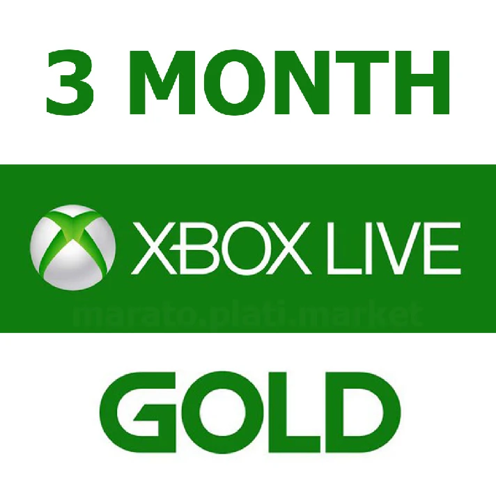 XBOX Live Gold 3 months | All countries + Russia