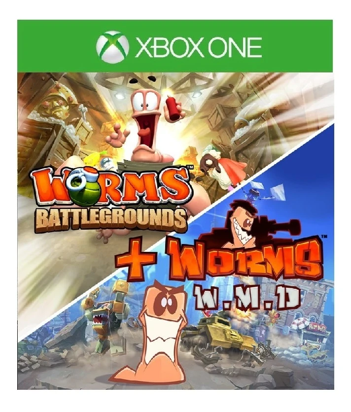 ✅Worms Battlegrounds Worms W.M.D XBOX KEY