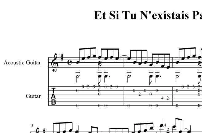 Et Si Tu N'existais Pas, pdf+gp6