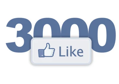  ️ 3000 Лайков на страницу FACEBOOK для Бизнеса [3К]