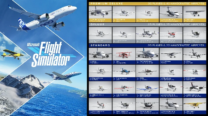 Microsoft Flight Simulator: Premium Deluxe GOTY +ONLINE