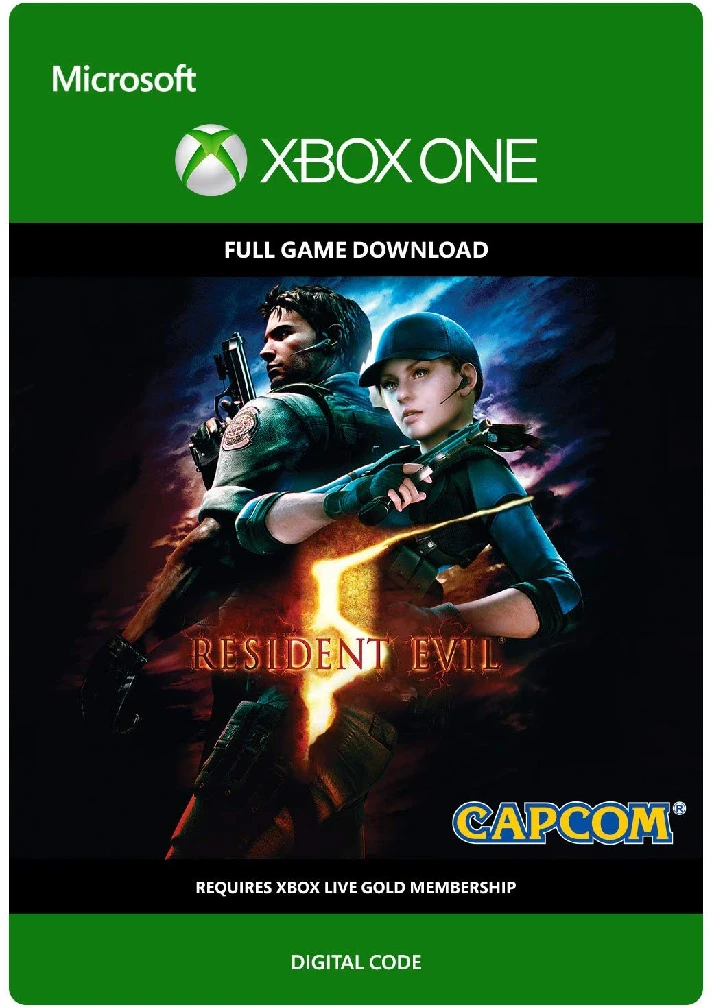 ✅💥 RESIDENT EVIL 5 💥✅ XBOX ONE/X/S 🔑 KEY 🌍🔑