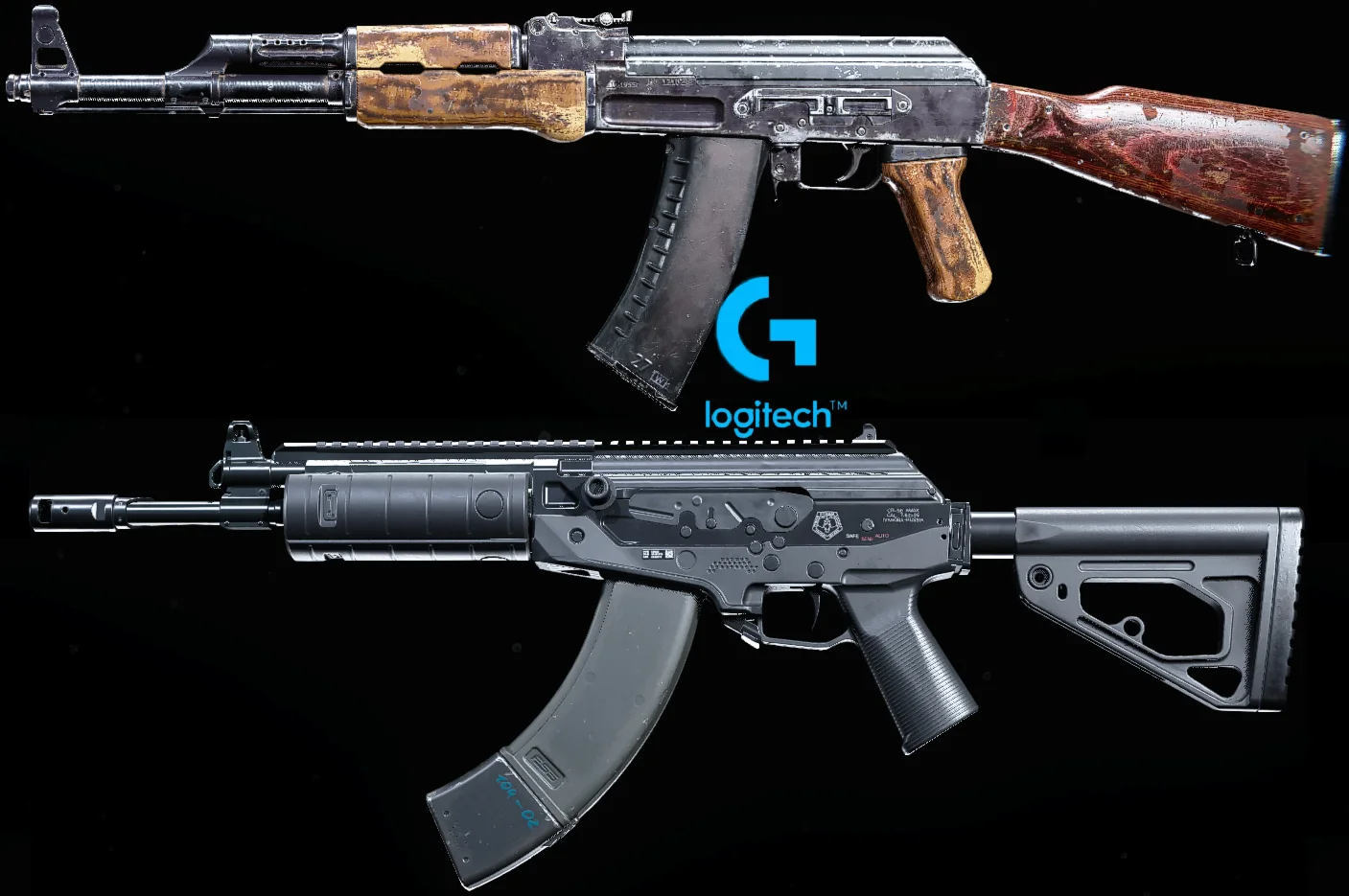WarZone - Макросы для AK47 & CR56 - logitech