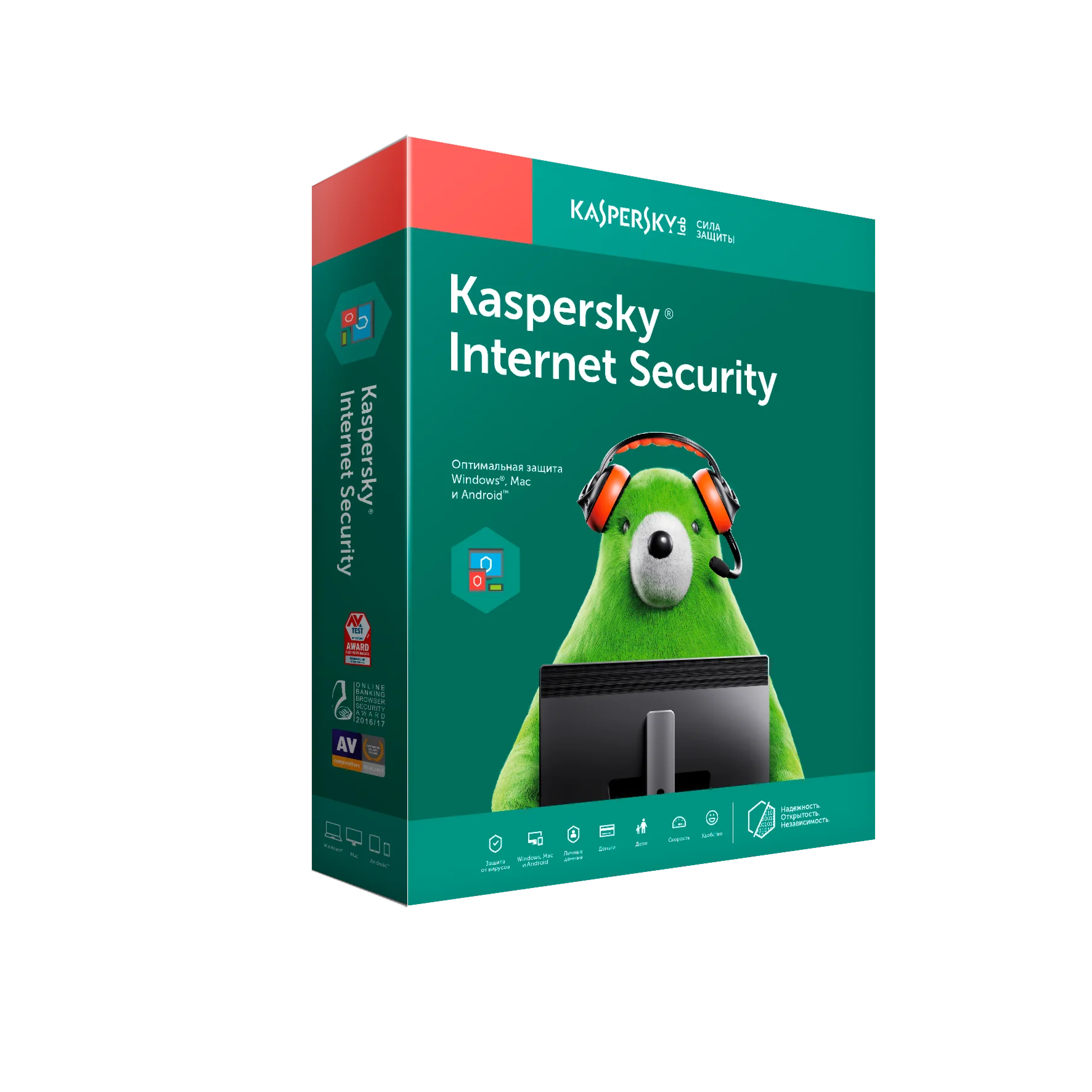 Kaspersky Internet Security для 1 устройства на 3 года