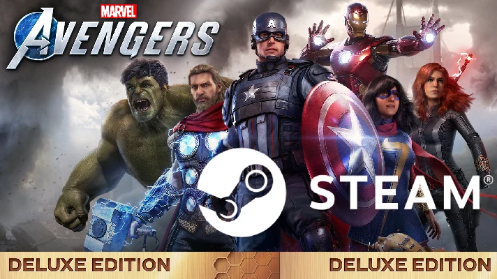 ⭐️ Marvels Avengers DELUXE + DLC (GLOBAL) STEAM