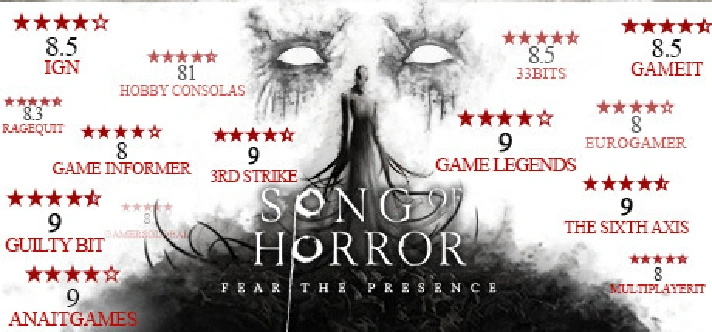 SONG OF HORROR (Steam Key/Region Free)