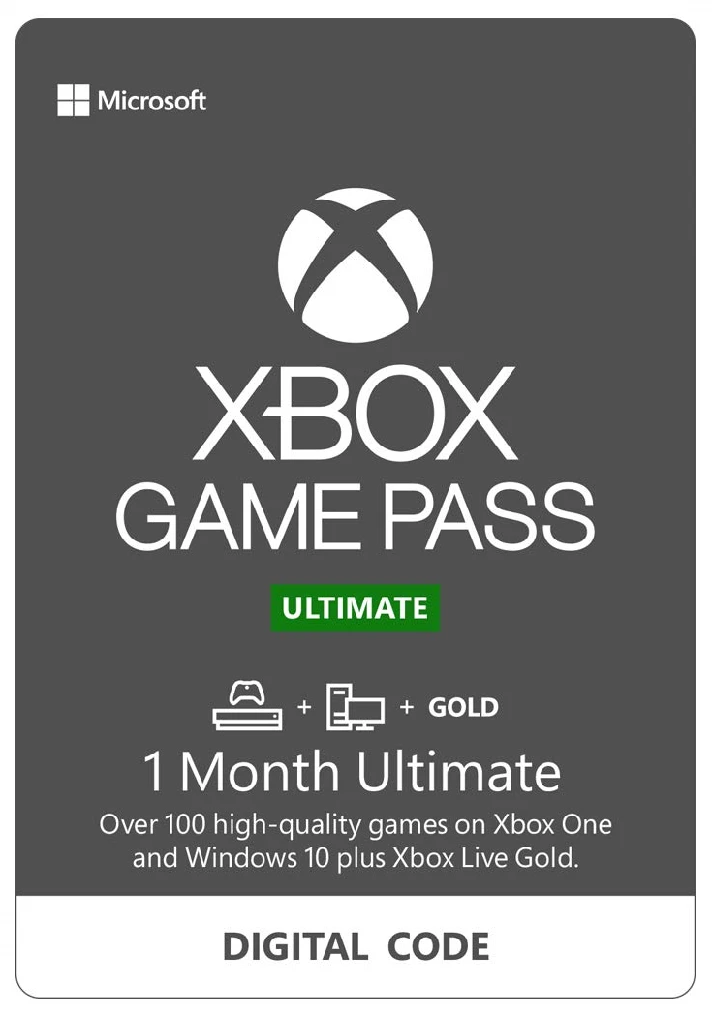 XBOX GAME PASS ULTIMATE 1 MONTH 🔵(INDIA)