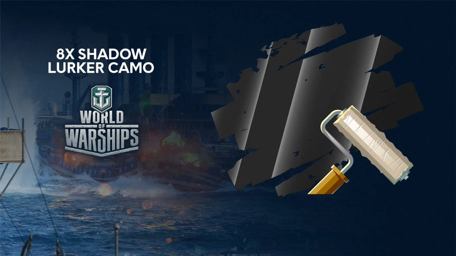 World Of Warships Shadow Lurker Camo Key Giveaway