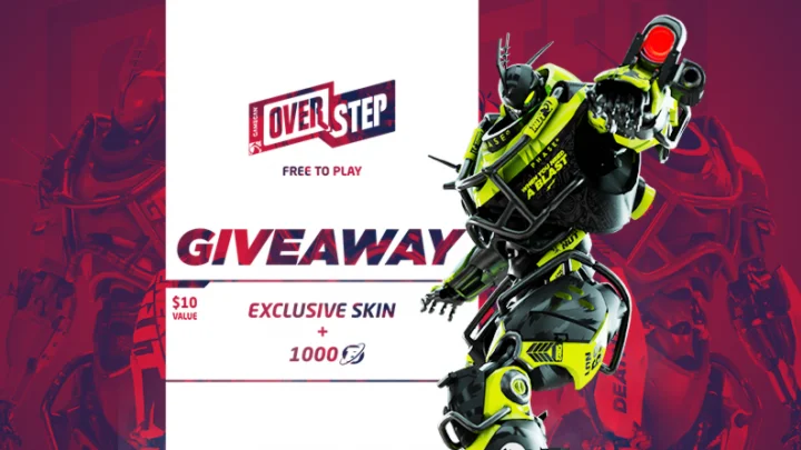 Overstep Exclusive Early Access Release Skin Key Giveaw