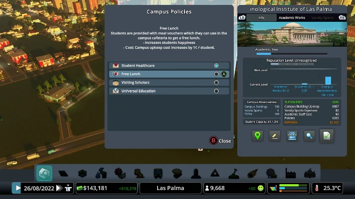 ✅ Cities: Skylines - Campus DLC XBOX ONE Key 🔑