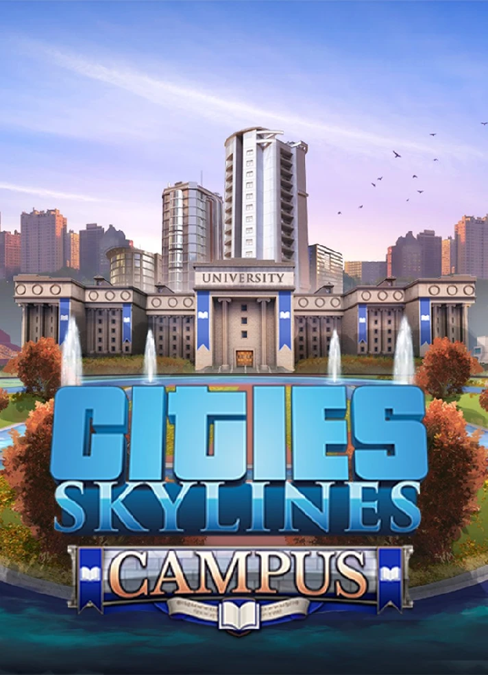 ✅ Cities: Skylines - Campus DLC XBOX ONE Key 🔑