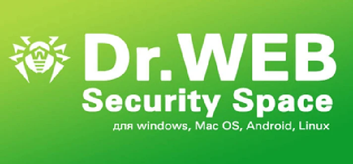 Dr.Web: 4 PCs: renewal * for 1 year