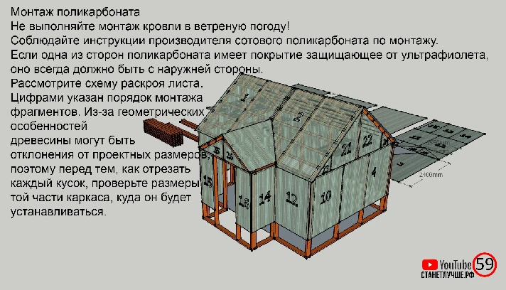 greenhouse in the English style