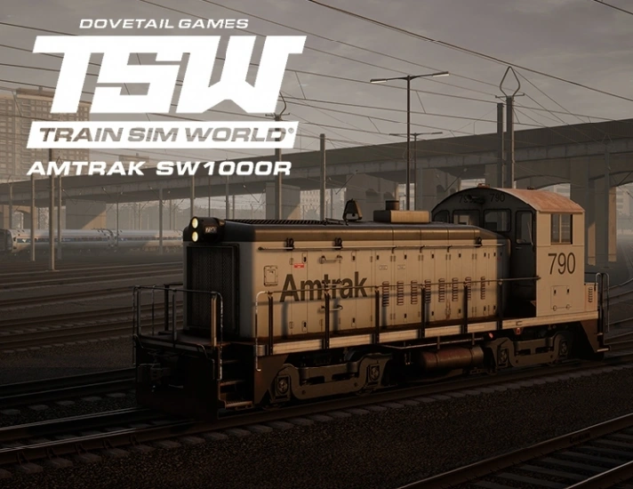 Train Sim World Amtrak SW1000R Loco AddOn steam