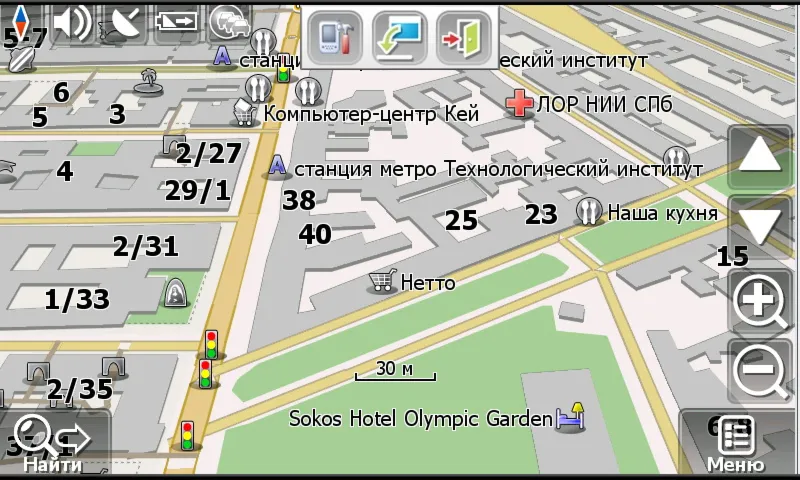 Авто-карта Ленинградской области для Navitel Navigator