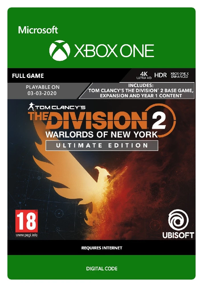 ✅ The Division 2: Warlords of New York Ultimate XBOX 🔑