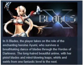 X-Blades  STEAM KEY REGION FREE GLOBAL+РОССИЯ