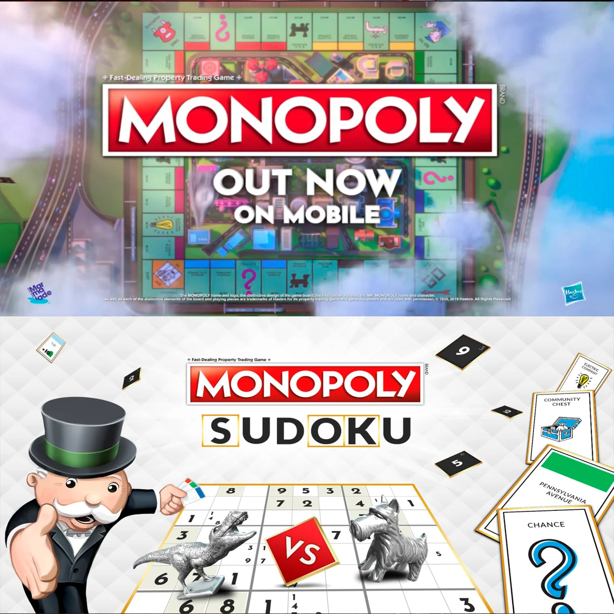 Monopoly + Monopoly Sudoku AppStore ios iPad iPhone