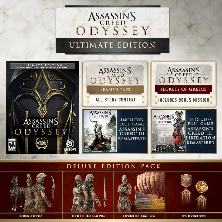 ASSASSIN´S CREED ODYSSEY ULTIMATE EDITION XBOX🔑KEY