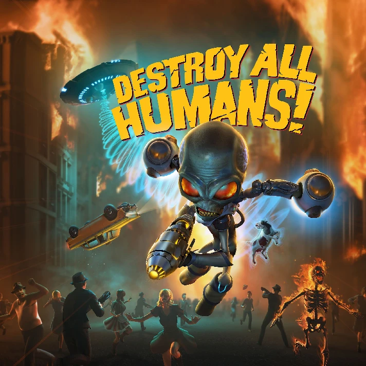 Destroy All Humans! XBOX ONE / XBOX SERIES X|S [ Key🔑]