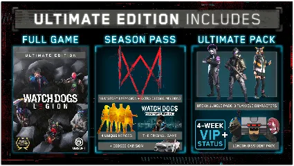 WATCH DOGS LEGION ULTIMATE EDITION + ВСЕ DLC (RUS)+