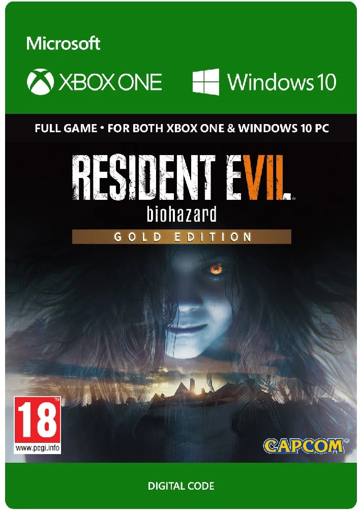 RESIDENT EVIL 7 GOLD EDITION XBOX ONE-WIN10-11🔑KEY