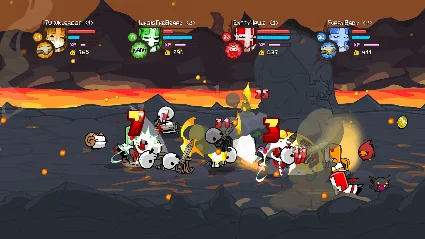 ⭐ ️ Castle Crashers - STEAM ОНЛАЙН (Region Free)