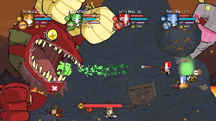 ⭐ ️ Castle Crashers - STEAM ОНЛАЙН (Region Free)